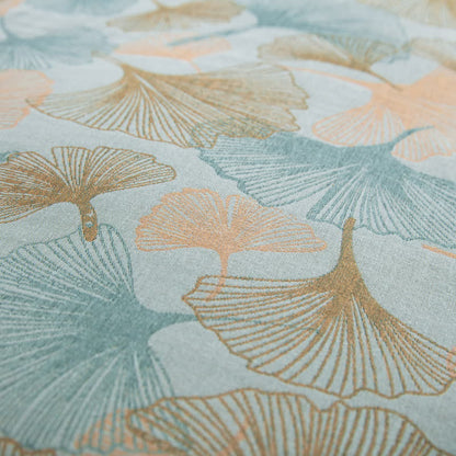 Parure de lit en coton avec feuilles de ginkgo et boutons (4 pièces) - image 53