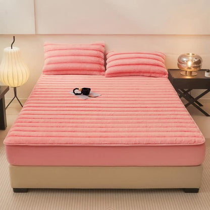 Drap-housse d'hiver moderne et chaud en polaire
