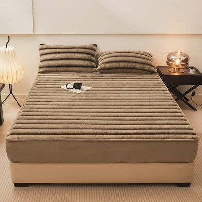 Drap-housse d'hiver moderne et chaud en polaire