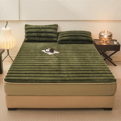 Drap-housse d'hiver moderne et chaud en polaire