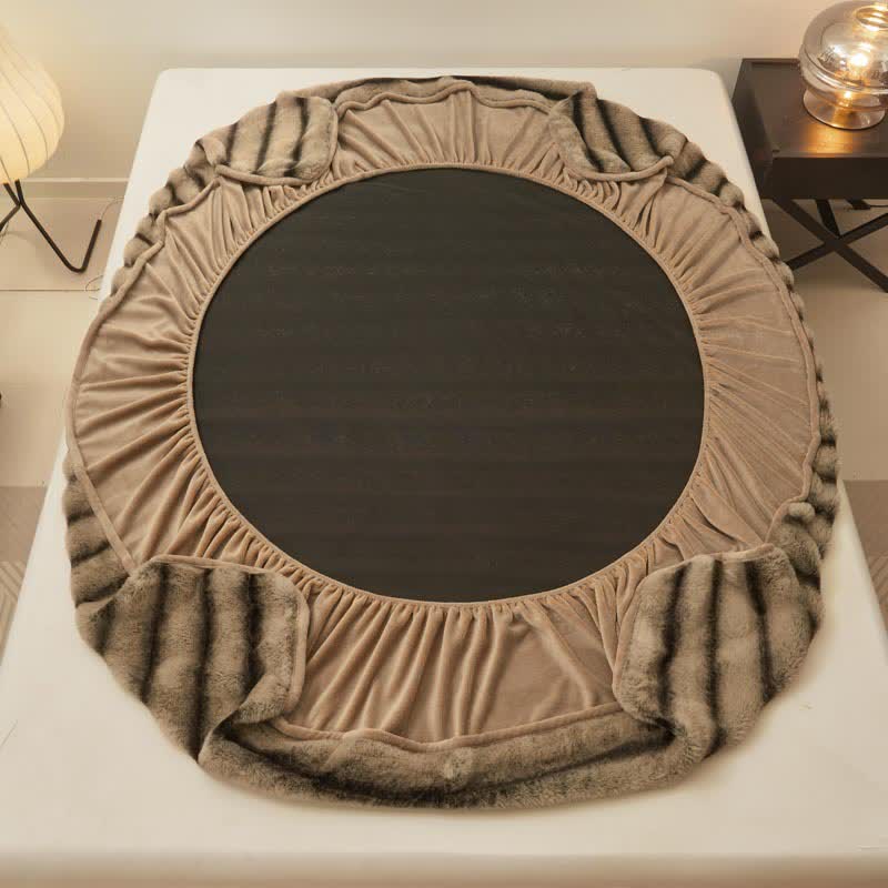 Drap-housse d'hiver moderne et chaud en polaire