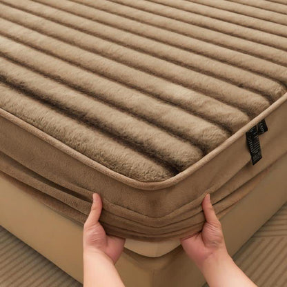 Drap-housse d'hiver moderne et chaud en polaire