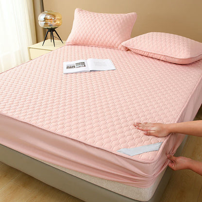 Drap-housse imperméable, simple et uni