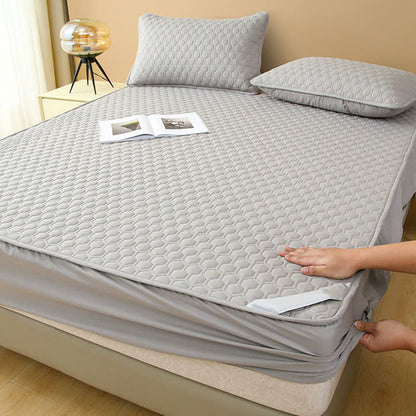 Drap-housse imperméable, simple et uni