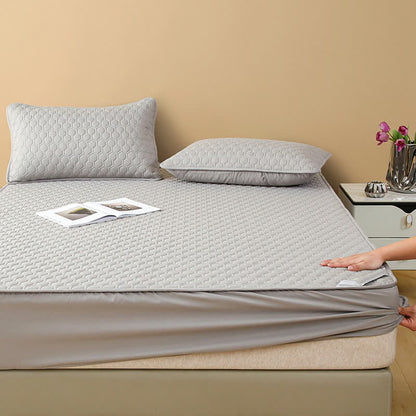 Drap-housse imperméable, simple et uni