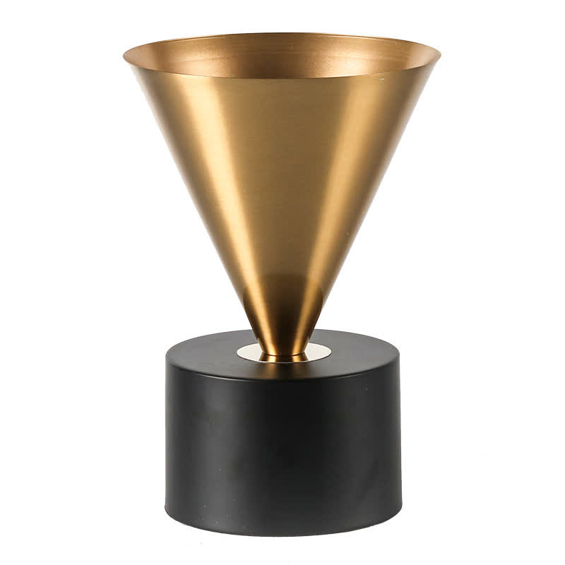 Ornements de vase créatifs en forme de trompette