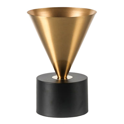 Ornements de vase créatifs en forme de trompette