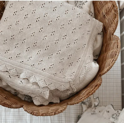 Panier de rangement simple en rotin tissé à la main