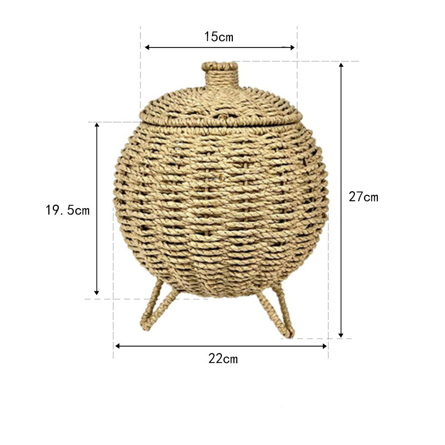 Panier de table tissé à la main