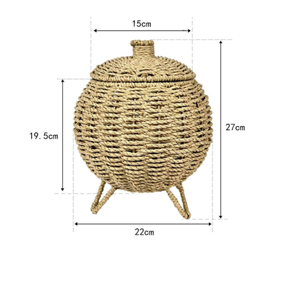 Panier de table tissé à la main