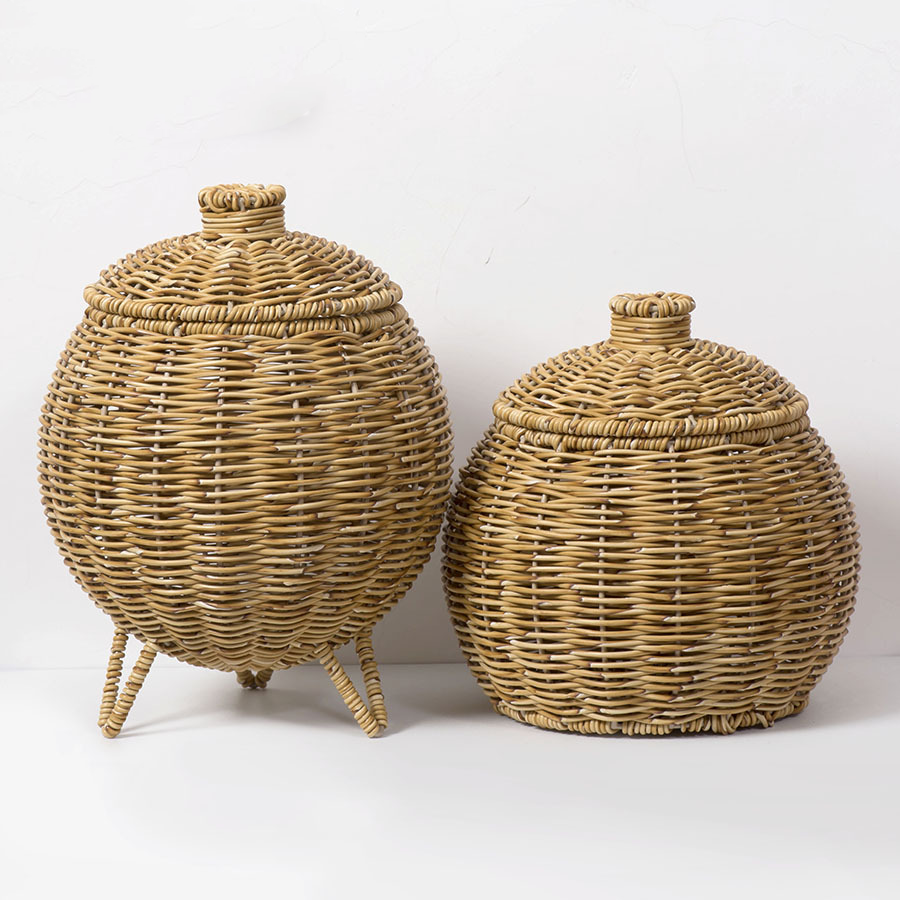 Panier de table tissé à la main