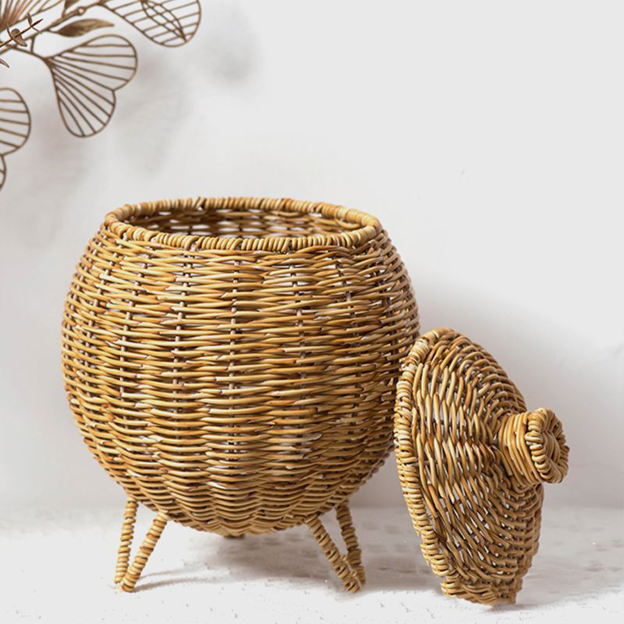 Panier de table tissé à la main