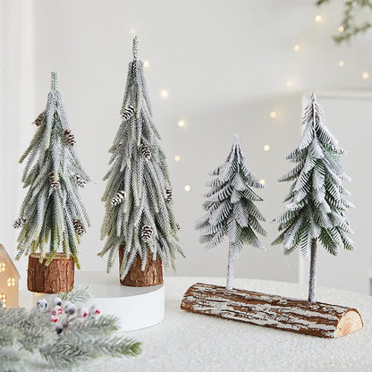 Décoration d'intérieur pour sapin de Noël avec de la neige en spray