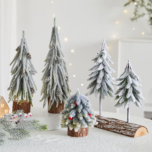 Décoration d'intérieur pour sapin de Noël avec de la neige en spray