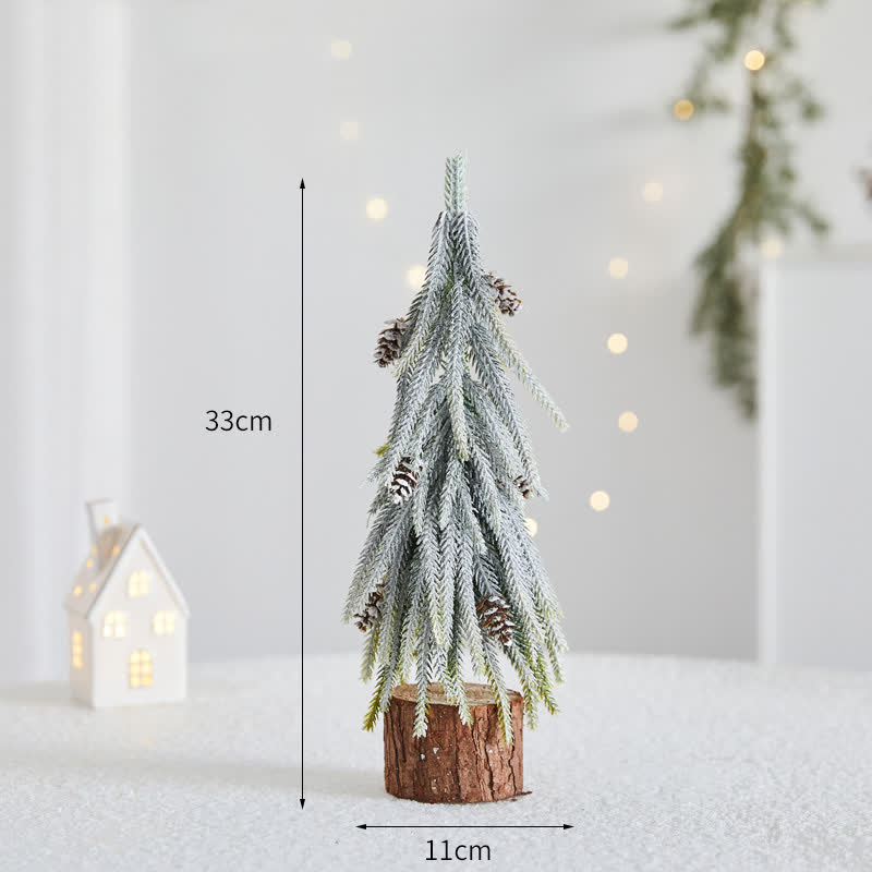 Décoration d'intérieur pour sapin de Noël avec de la neige en spray