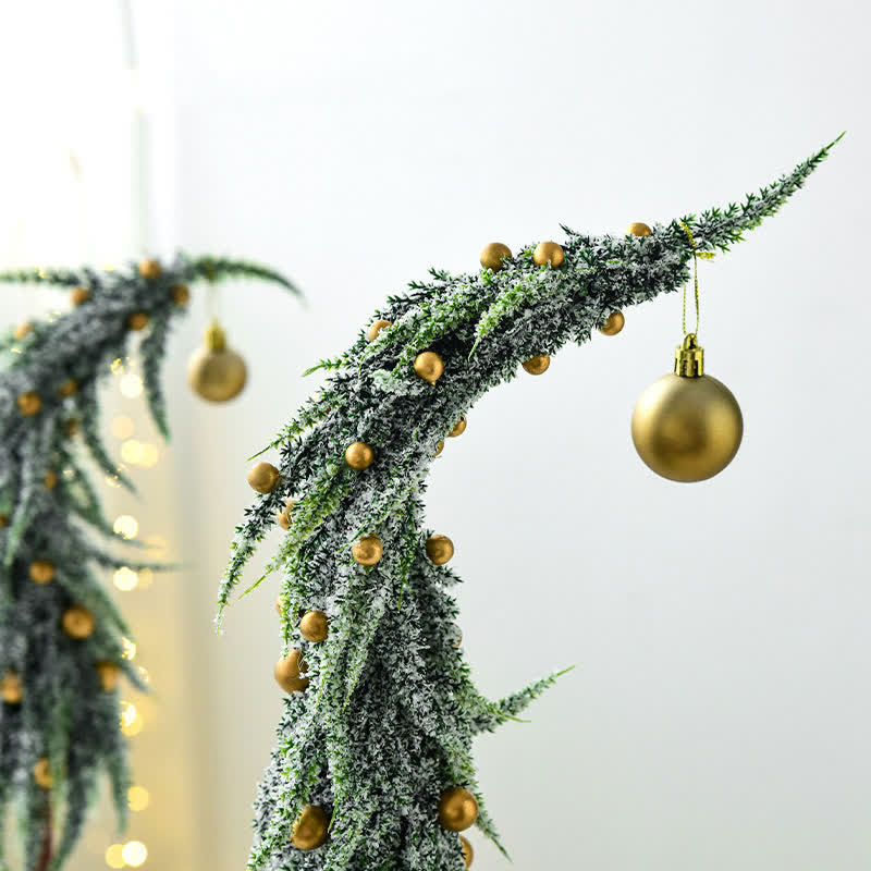 Décoration de Noël pour le bureau avec un cou tordu