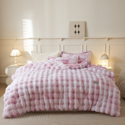 Couette d'hiver chaude avec noyau matelassé