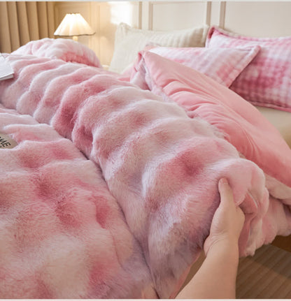 Couette d'hiver chaude avec noyau matelassé