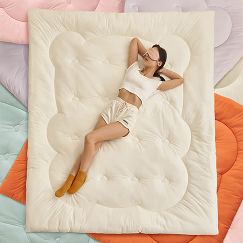 Couette chaude et moelleuse au style simple