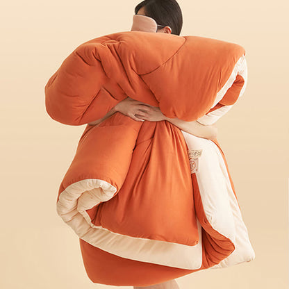 Couette chaude et moelleuse au style simple