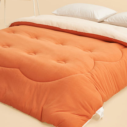 Couette chaude et moelleuse au style simple