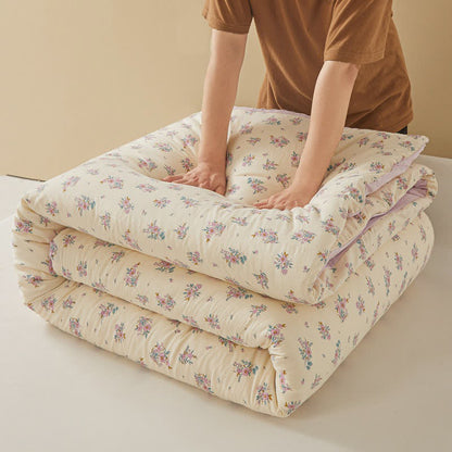 Housse de couette avec couette de style campagnard