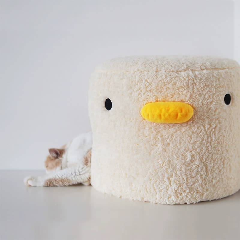 Lit en peluche mignon et chaud pour animaux de compagnie pour l'hiver