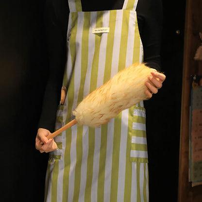 Tablier de cuisine imperméable à rayures simples