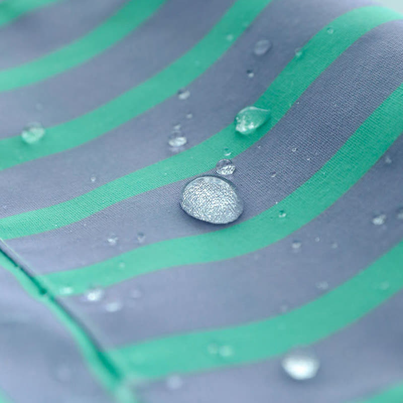 Tablier de cuisine imperméable à rayures simples