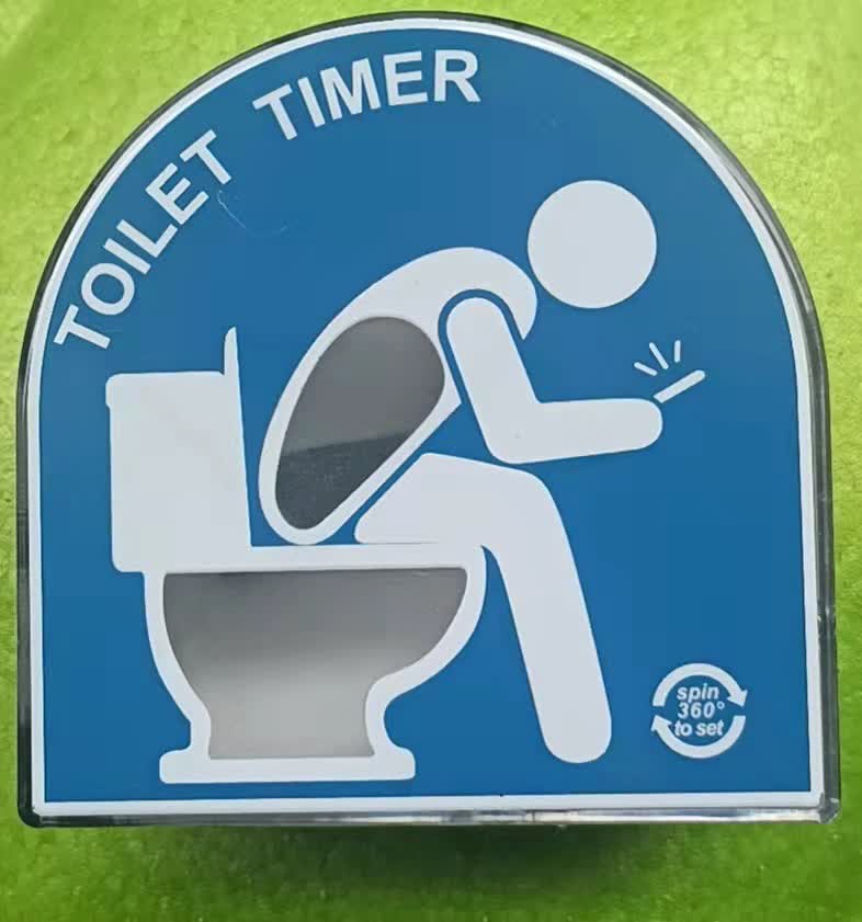 Sablier de toilette de sable de cinq minutes