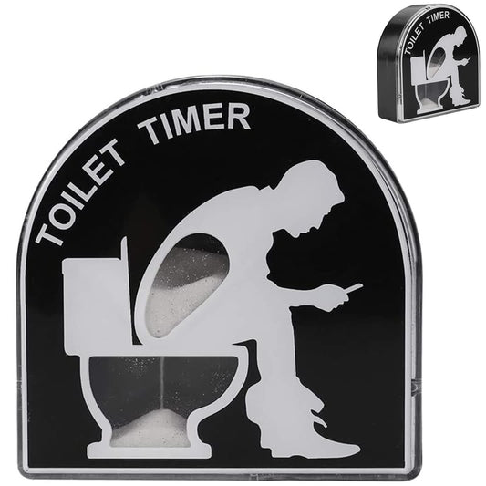 Sablier de toilette de sable de cinq minutes