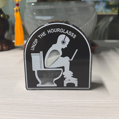 Sablier de toilette de sable de cinq minutes