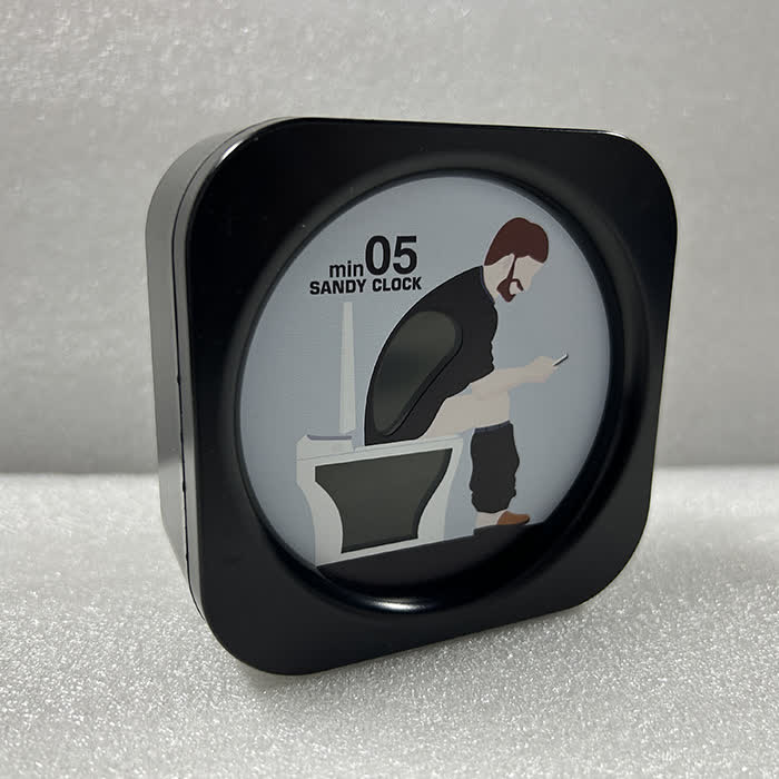 Minuterie sablier de cinq minutes pour soulager le stress