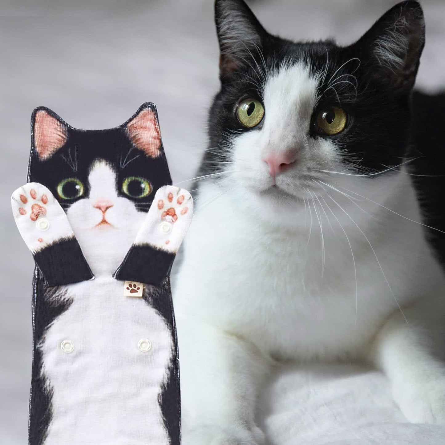 Serviette à motif chat à suspendre dans la cuisine et la salle de bain