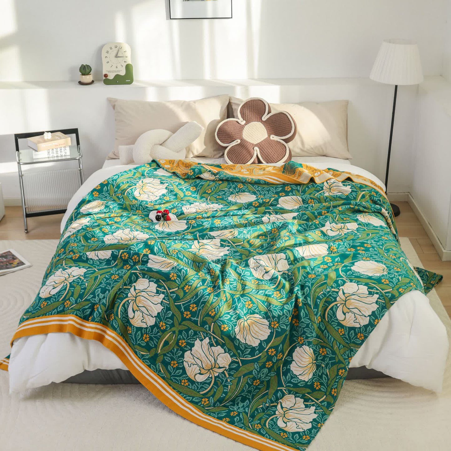 Couette élégante et douce en pur coton