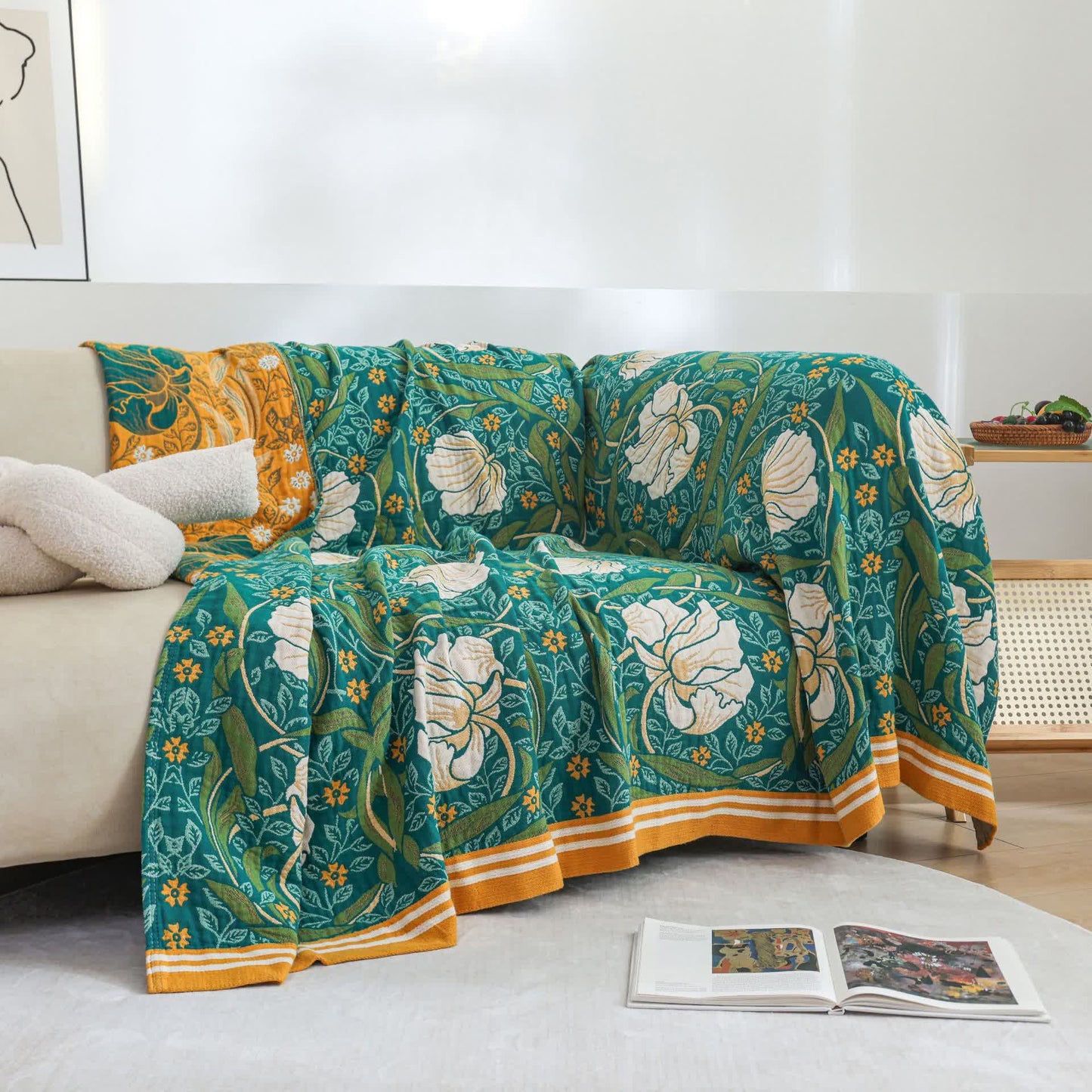 Couette élégante et douce en pur coton