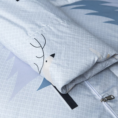 Couverture-oreiller fonctionnelle et portable avec manches