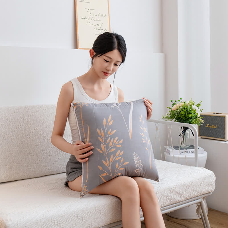 Couette portable avec oreiller et manches pastorales