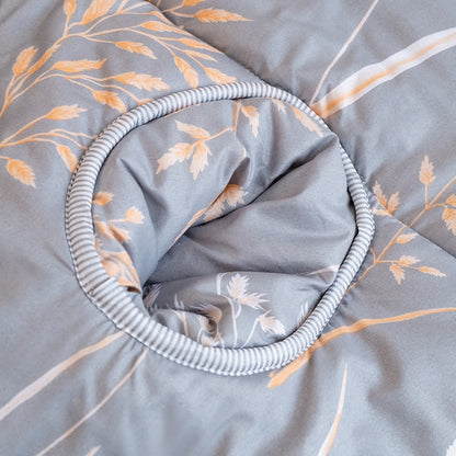 Couette portable avec oreiller et manches pastorales