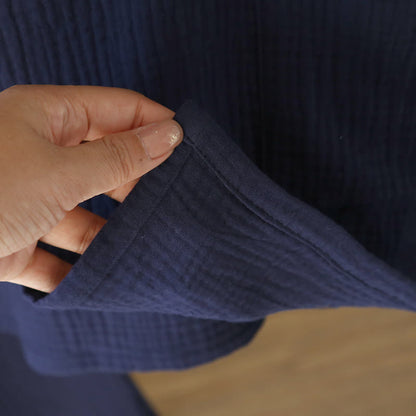 Ensemble pyjama kimono en gaze de coton neutre