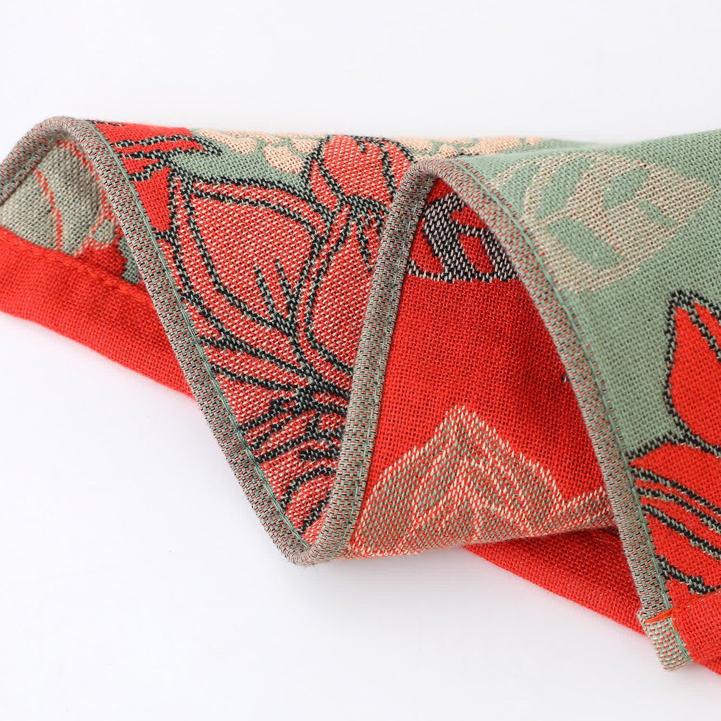 Torchon de cuisine en gaze de coton doux à motif floral