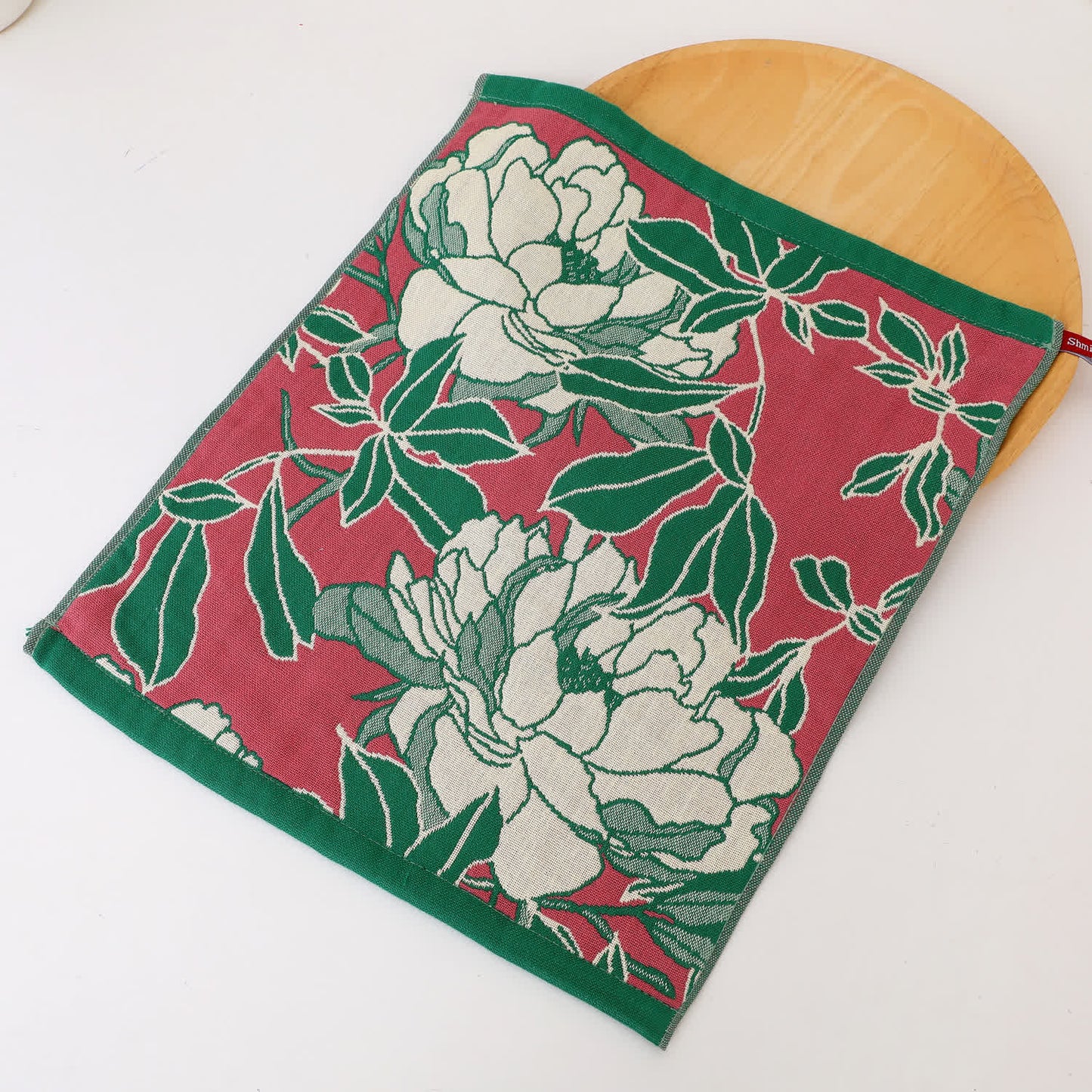 Torchon de cuisine en gaze de coton doux à motif floral