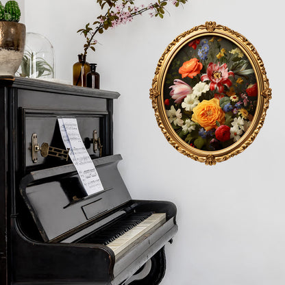 Stickers muraux autocollants « Fleurs Vintage »