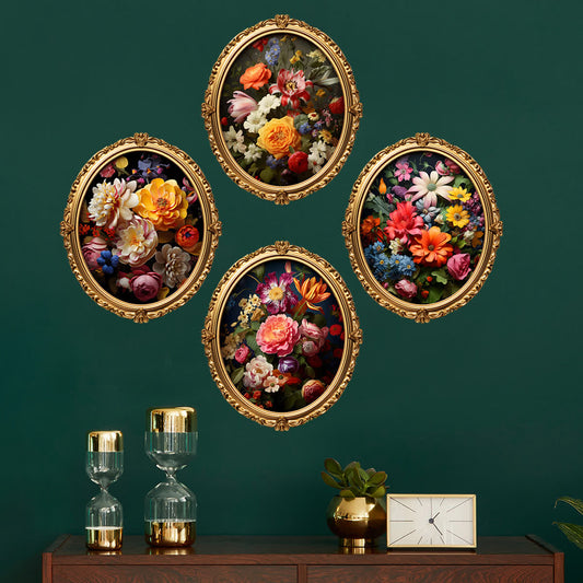 Stickers muraux autocollants « Fleurs Vintage »