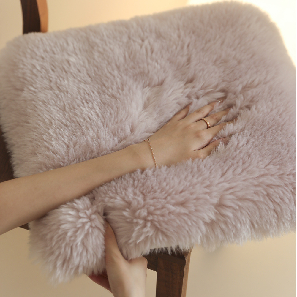 Couverture polaire double face unie
