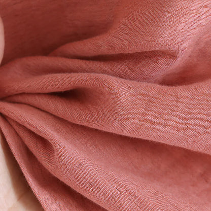 Ensemble pyjama en gaze de coton double épaisseur avec motif à blocs de couleurs