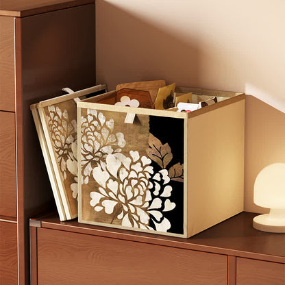 Organiseur cube pliable en tissu Oxford vintage