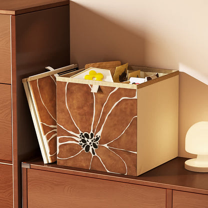 Organiseur cube pliable en tissu Oxford vintage
