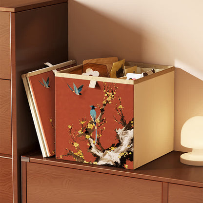 Organiseur cube pliable en tissu Oxford vintage