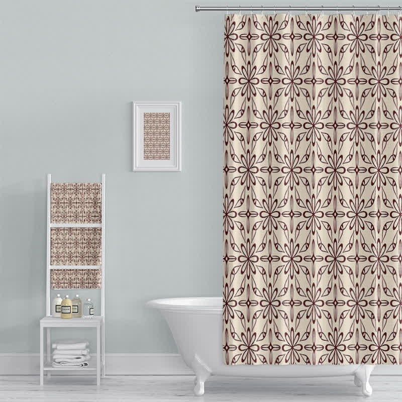 Rideau de douche tendance, lavable et imperméable